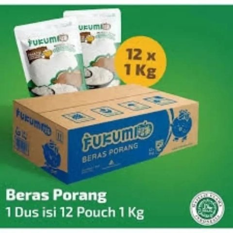 Fukumi Beras Porang Per Dus 12 Kg