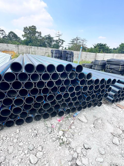 Pipa HDPE Rucika Batangan uk 6" Panjang 6m PN10 - PN16