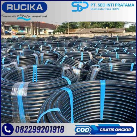 Pipa HDPE Rucika uk 1" Panjang 100m PN10 - PN16