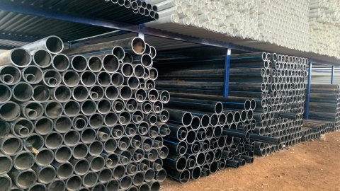 Pipa HDPE Rucika Batangan uk 5" Panjang 6m PN10 - PN16