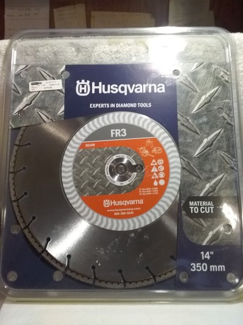 Blade FR3 14in Husqvarna Power Cutter K970 Rescue 14in 350mm