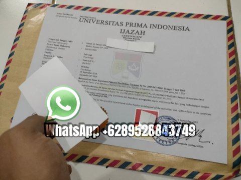 Jasa pembuatan ijazah Asli terdaftar dan cepat