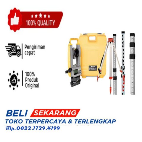 Theodolite Digital Topcon DT-305L dan Topcon DT-309 Baru complete