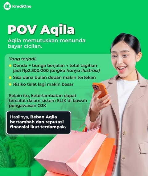 Pembayaran tagihan KrediOne