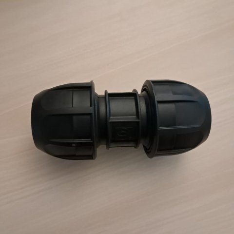 Coupler Sock lurus HDPE Fitting Compression Uk 20mm - 110mm