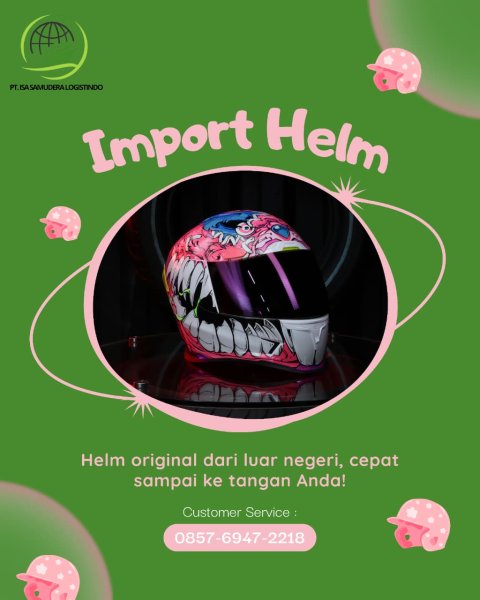 Jasa Import Helm Cepat & Aman – PT ISA SAMUDERA LOGISTINDO