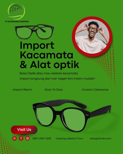 Jasa Import Alat Optik – PT ISA SAMUDERA LOGISTINDO