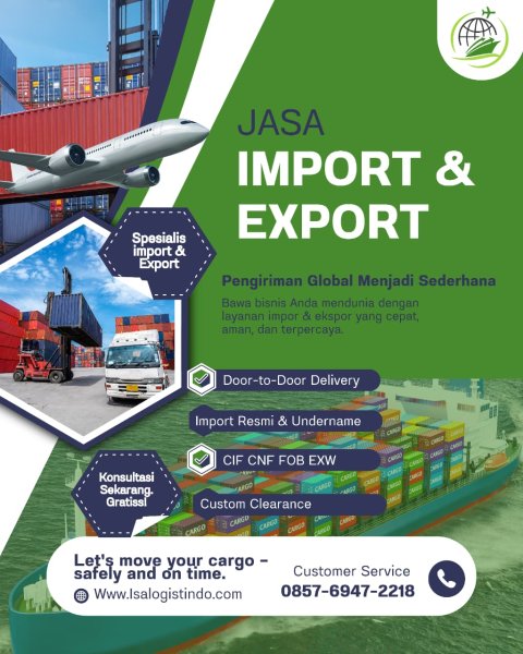 Solusi Import & Export Internasional – PT ISA SAMUDERA LOGISTINDO
