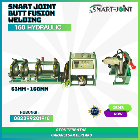Mesin Las Pipa HDPE Smart Joint FM160 Hydraulic
