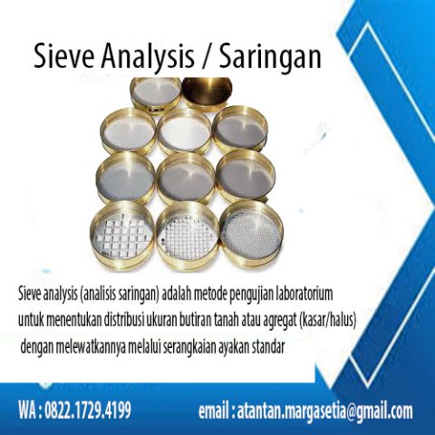 Saringan Ayakan Standart ASTM