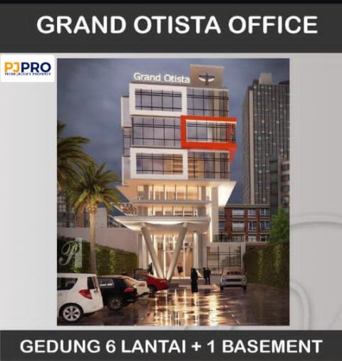 Dijual Gedung 1 Unit Siap Pakai di Grand Otista Office Cawang