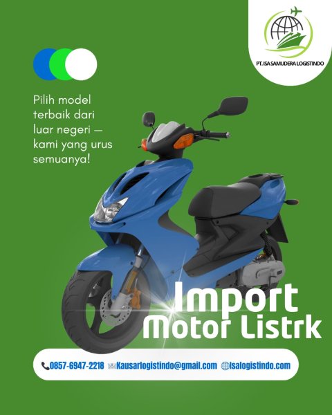 Import Motor Listrik Borongan Korea – PT ISA SAMUDERA LOGISTINDO
