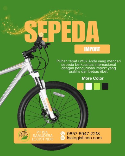 Jasa Import Borongan Sepeda UK – PT ISA SAMUDERA LOGISTINDO
