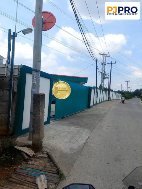 Dijual Gudang dan Tanah Zona Kuning di Jalan Cilangkara Bekasi