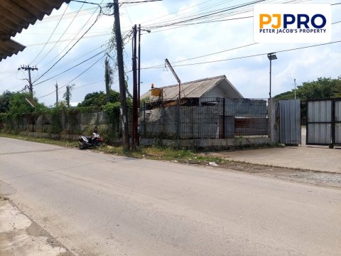 Dijual Gudang dan Tanah Zona Kuning di Jalan Cilangkara Bekasi