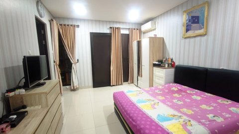 Dijual rumah semi furnished full bangunan di Harapan Indah Cluster Asera One South Bekasi