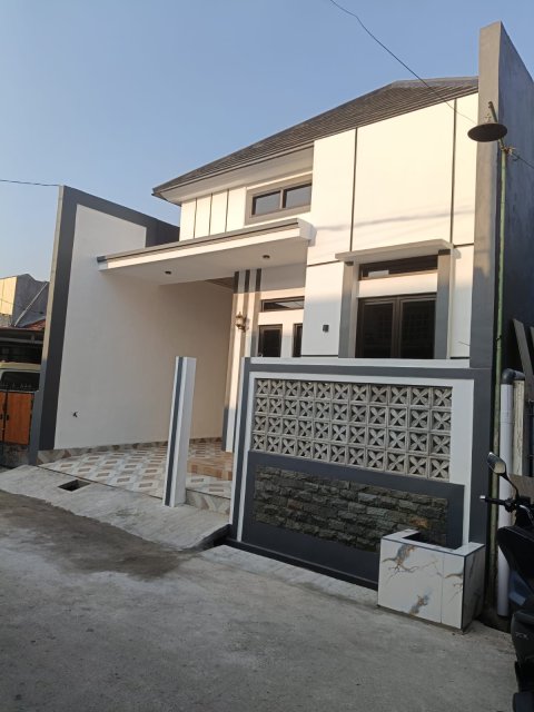 Dijual Rumah Baru Konsep Rumah Sehat Modern Minimalis Kekinian di Pesona Anggrek Harapan Bekasi