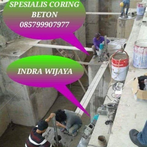 jasa coring beton lantai dan dinding 085799907977