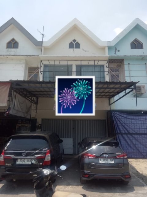 Dijual Ruko Sentra Onderdil Harapan Indah 2 Lantai Siap Pakai
