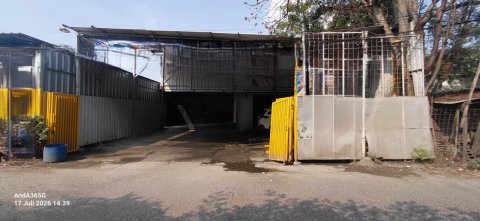 Disewakan gudang gandeng area bebas banjir akses truck fuso di Harapan Indah Bekasi