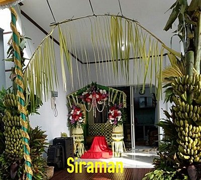 Siraman Pengantin Ibu Citra