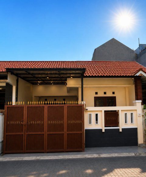 Dijual rumah siap huni dengan harga murah di Taman Harapan Baru Bekasi