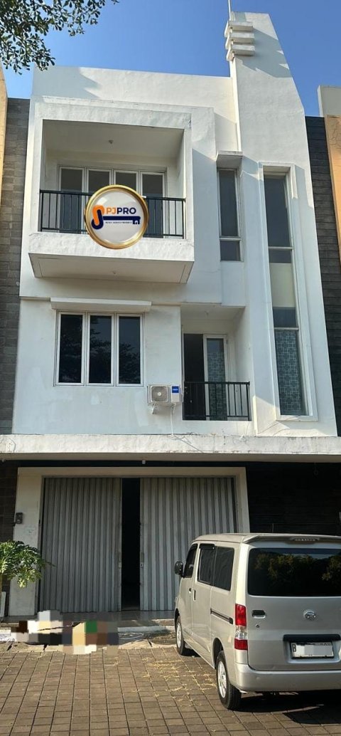 Dijual Ruko Taman Puspa Harapan Indah 3 Lantai Siap Pakai